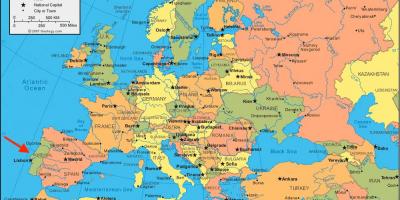 Os novos mapas de Portugal e da Europa - Portugal - SAPO Viagens