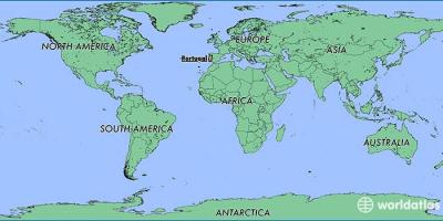 Portugal no mapa do mundo: países vizinhos e localização no mapa da Europa